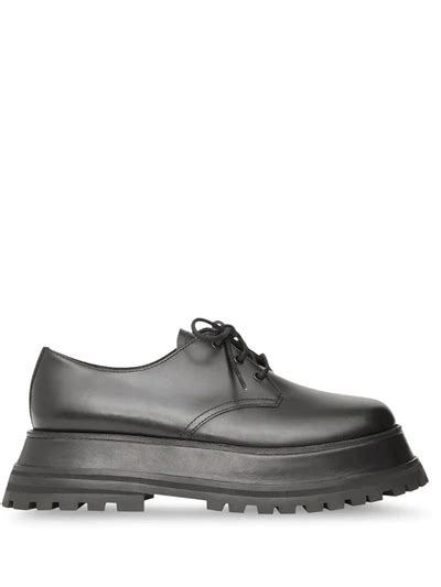 burberry guild leather platform brogues|Burberry.